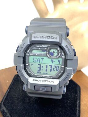 Casio G-Shock Men's Watch GD350 Quartz Digital Gray Resin Sport Military 3403